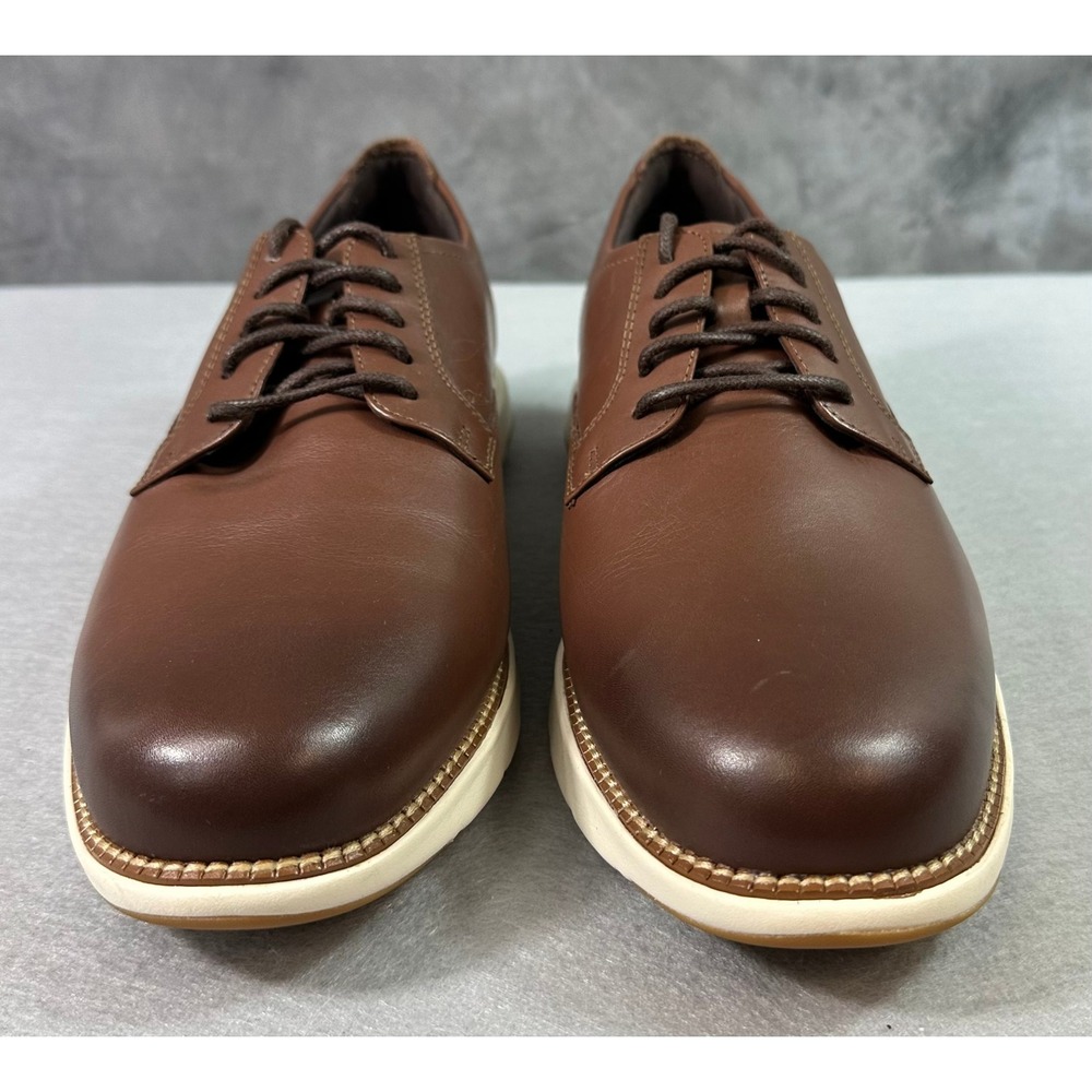 Cole Haan Men's Brown Grand Atlantic Oxford Dress Shoe sz 12M (S2296) - Picture 3 of 9